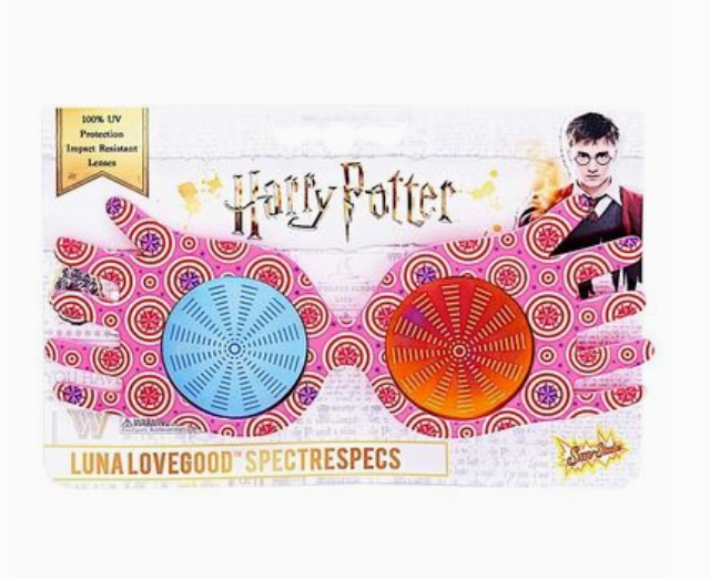 Lunettes De Soleil Luna Lovegood Harry Potter - Officielles Wizarding World, UV400, Taille Unique