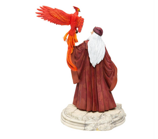 Figurine Albus Dumbledore et Fumseck | Sorcière et Magie