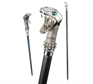 Lucius Malfoy Walking Stick and Wand 