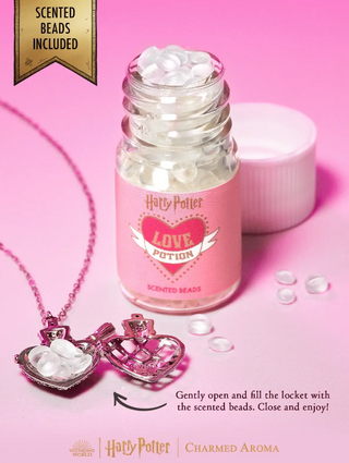 Charmed Aroma Candle and Love Potion Pendant
