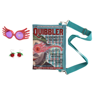 The Quibbler Handbag Set and Luna Lovegood Accessories