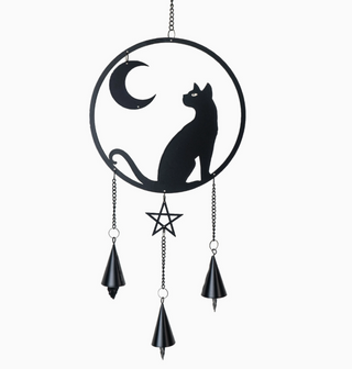 Décoration Suspendue - Chat Noir | Sorcière et Magie