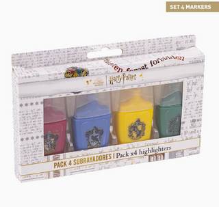 Paquet De 4 Surligneurs | Sorcière et Magie