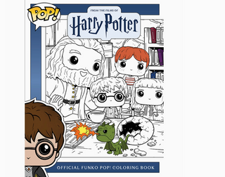 Livre À Colorier Funko Pop HP | Sorcière et Magie