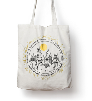 Sac Réutilisable - I'd Rather Be At Hogwarts | Sorcière et Magie