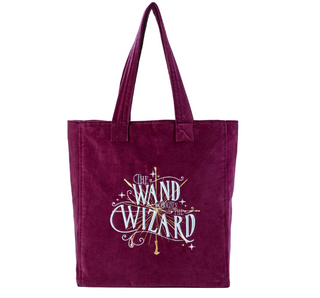 Sac Réutilisable Velours - The Wand Choses The Wizard | Sorcière et Magie