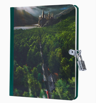 Journal Poudlard Express À Clé Et Cadenas | Sorcière et Magie