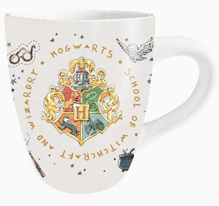 Mug Jumbo Vintage Écusson Poudlard 25 oz | Sorcière et Magie