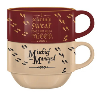 Lot de 2 Tasses à Soupe Empilables Maraudeurs 18 oz | Sorcière et Magie