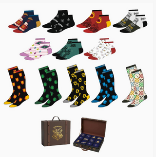 Coffret De 12 Paires De Chaussettes - Harry Potter | Sorcière et Magie