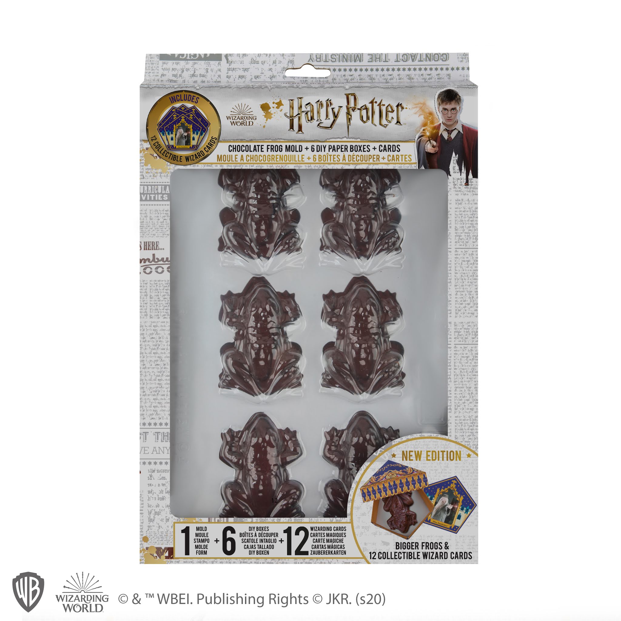 Rana en Chocolate REPLICA Harry Potter