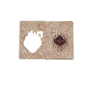 Carnet De Notes A5 Découpé - Carte Du Maraudeur | Sorcière et Magie