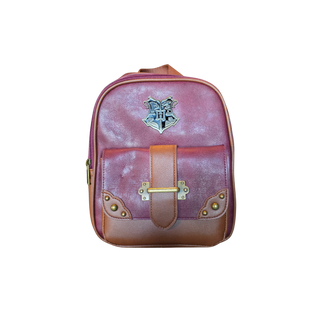 Mini Sac À Dos Badge Métal Blason Poudlard