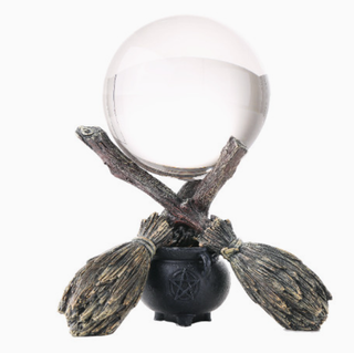 Support À Balais - Boule De Cristal | Sorciere et Magie