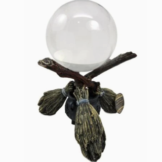 Support À Balais - Boule De Cristal | Sorciere et Magie