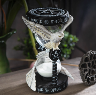 Sablier Chouette Blanche | Sorcière et Magie