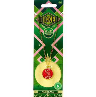 Collier Rose Glinda Université Shiz – Wicked | Sorcière et Magie