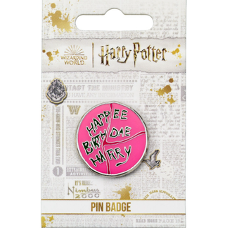 Épinglette Gâteau “Happee Birthdae Harry” | Sorcière et Magie