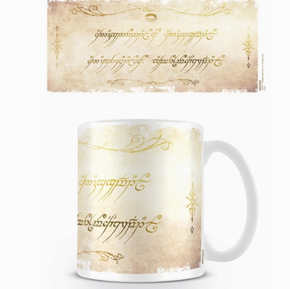 Tasse Inscription De L'Anneau - Seigneur Des Anneaux | Sorcière et Magie