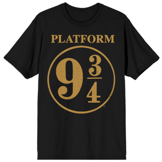T-Shirt Noir Plateforme 9 3/4 | Sorcière et Magie