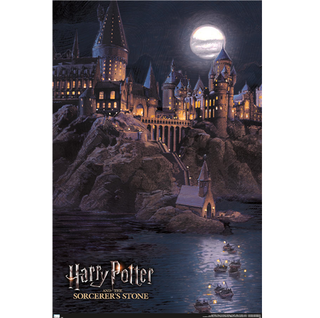 Poster Château Poudlard | Sorcière et Magie