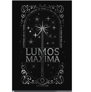 Poster ''Lumos Maxima'' | Sorcière et Magie