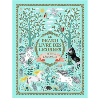 Livre À Colorier Des Licornes | Sorcière et Magie