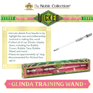 Baguette D'Entraînement Replica - Glinda | Sorcière et Magie