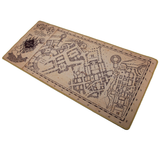 Tapis De Bureau XL - Carte Des Maraudeurs | Sorcière et Magie