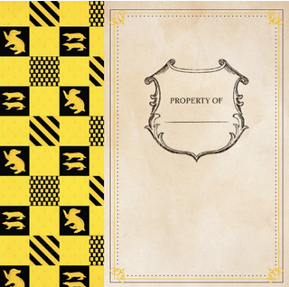 Cahier De Notes - Poufsouffle | Sorcière et Magie