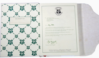 Journal - Lettre D'Acceptation À Poudlard | Sorcière et Magie