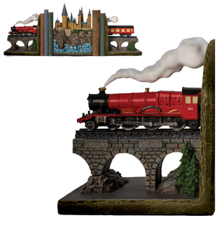 Serre-Livres Train De Poudlard Illuminé | Sorcière et Magie