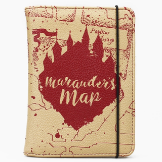 Étui À Passeport - Carte Du Maraudeur | Sorcière et Magie