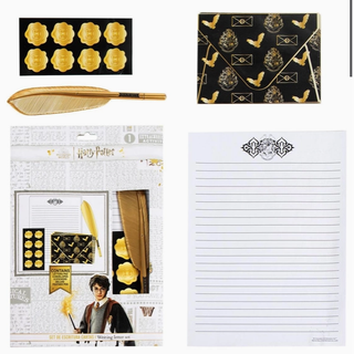 Ensemble De Papeterie Doré | Sorcière et Magie