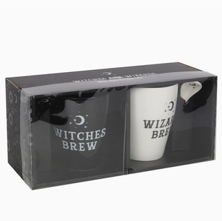 Ensemble De Tasses Sorcier Et Sorcière | Sorcière et Magie