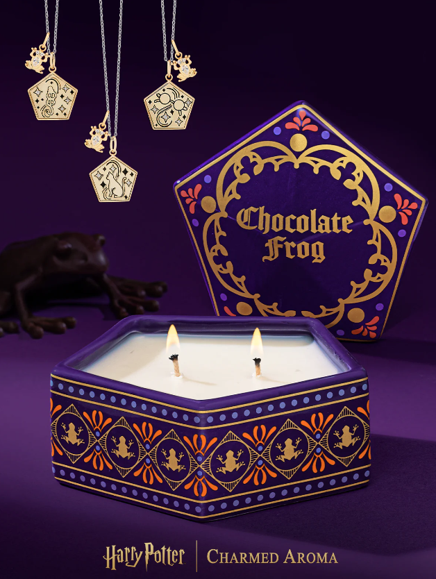 Charmed Aroma Chocolate Frog Candle and Pendant
