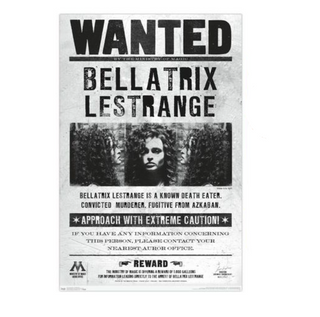 Bellatrix Wanted Poster